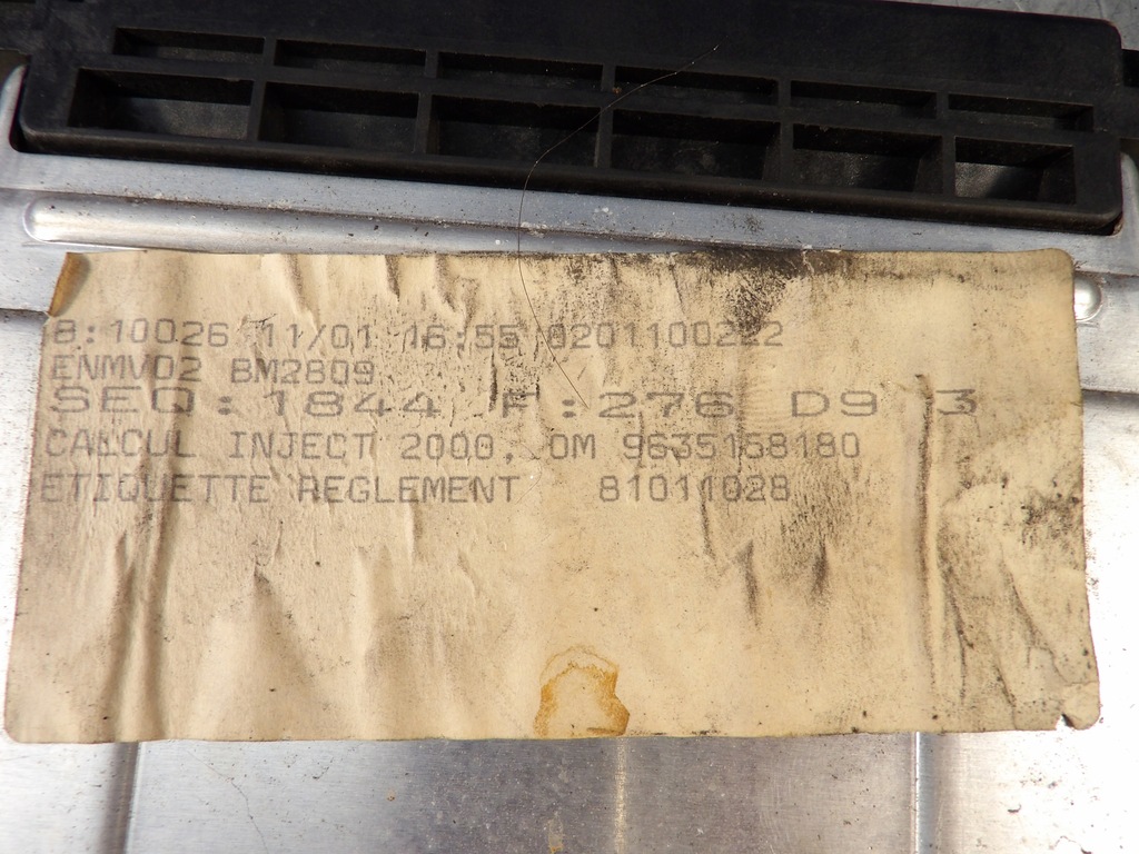 фото №5, Бортовой компьютер peugeot 406 0281010252 9635158180