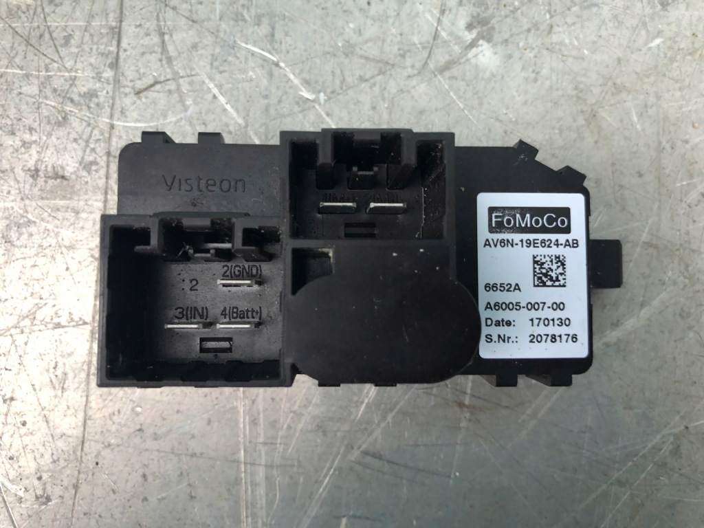 фото №1, Ford focus rs mk3 резистор резистор отопителя