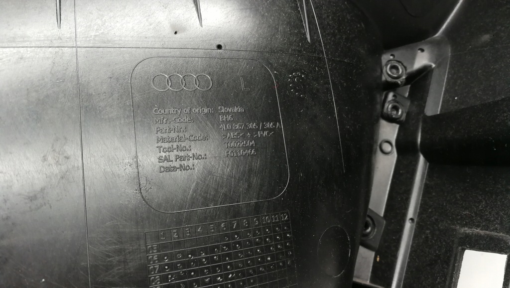 фото №6, Обшивка дверь l t audi q7 alcantara anbiente bose