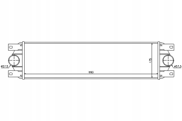 фото №2, Интеркулер nissan interstar opel movano renault m