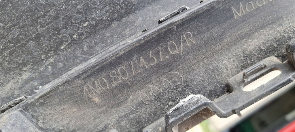 фото №14, Sq7 4m lift q7 бампер перед передній sline 4m0807437qr 4m0807437q/r