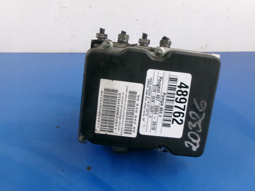 фото №5, Peugeot 407 i 1.6hdi насос abs 9662005180 bosch 0265235273