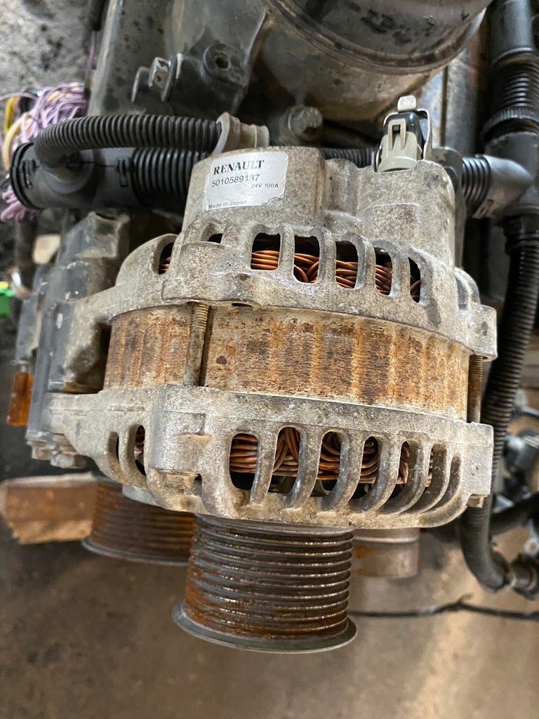 фото №1, Генератор двигатель midlum dxi7 5010589137