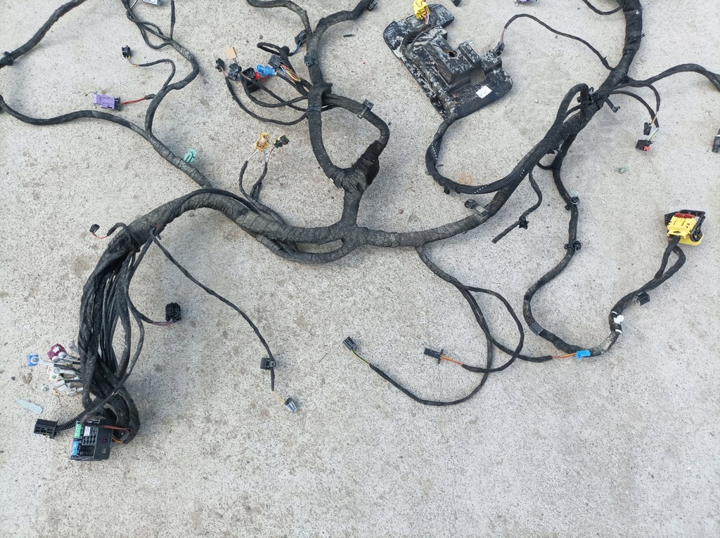 фото №7, Audi q7 15- электропроводка жгут панели консоли usa