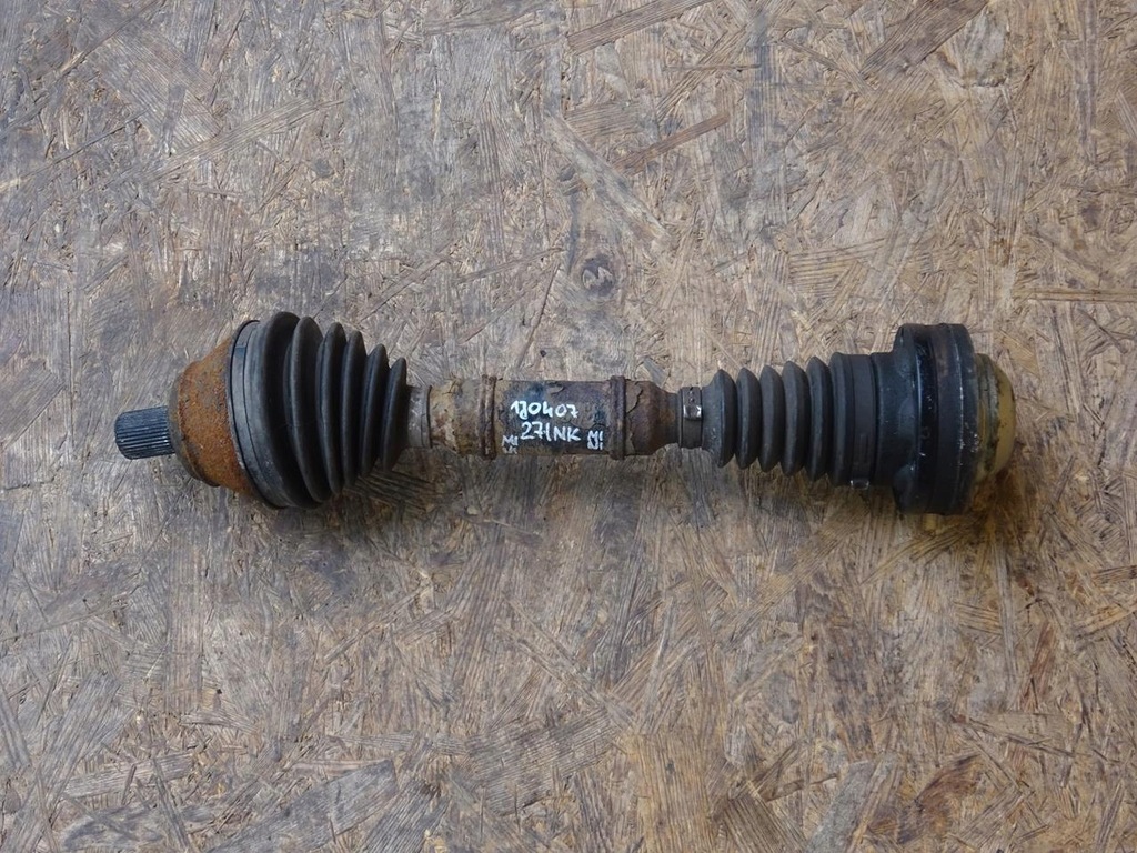 фото №1, Audi s3 8l tt 8n leon i cupra r 1.8t приводной вал левая перед передняя 1j0407271nk