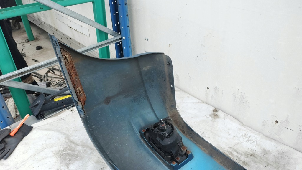 фото №9, Kia rio i dc lift kombi 02-05 бампер перед передний niebieski