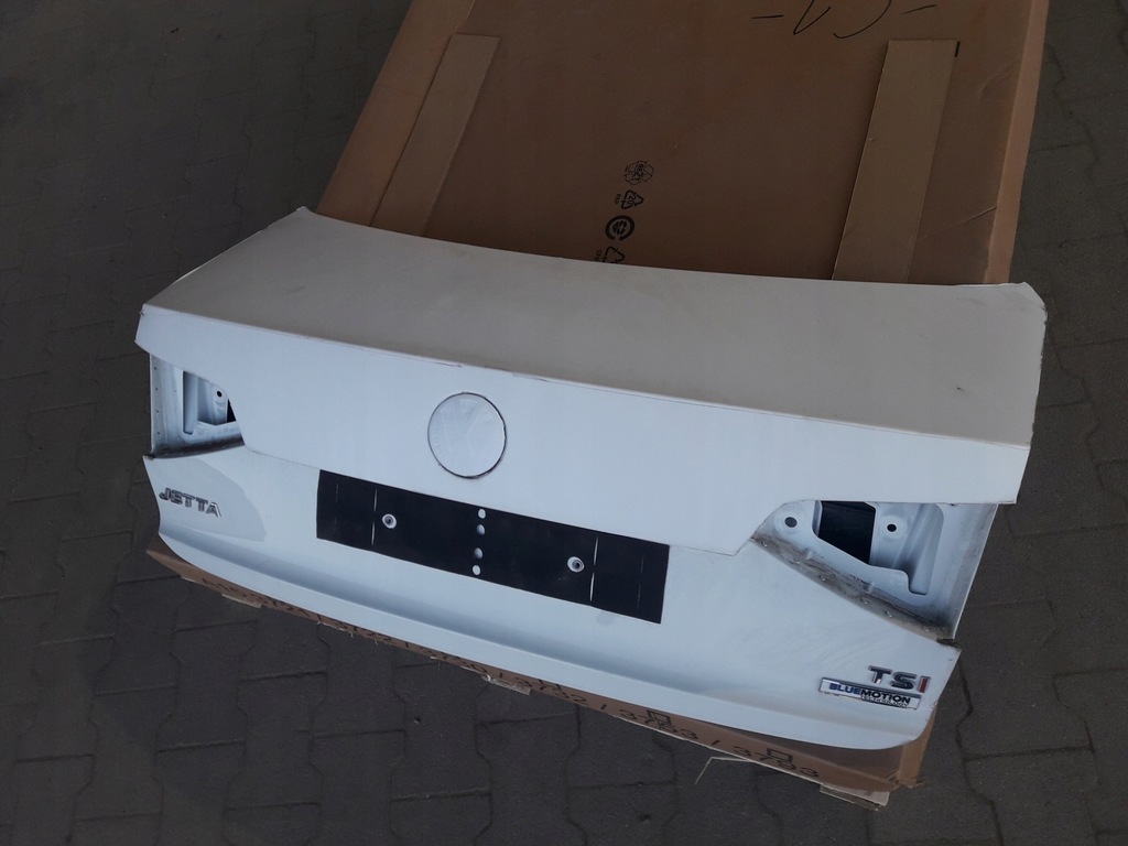 фото №8, Vw jetta 5c0 lift крышка багажника задняя белый lc9x