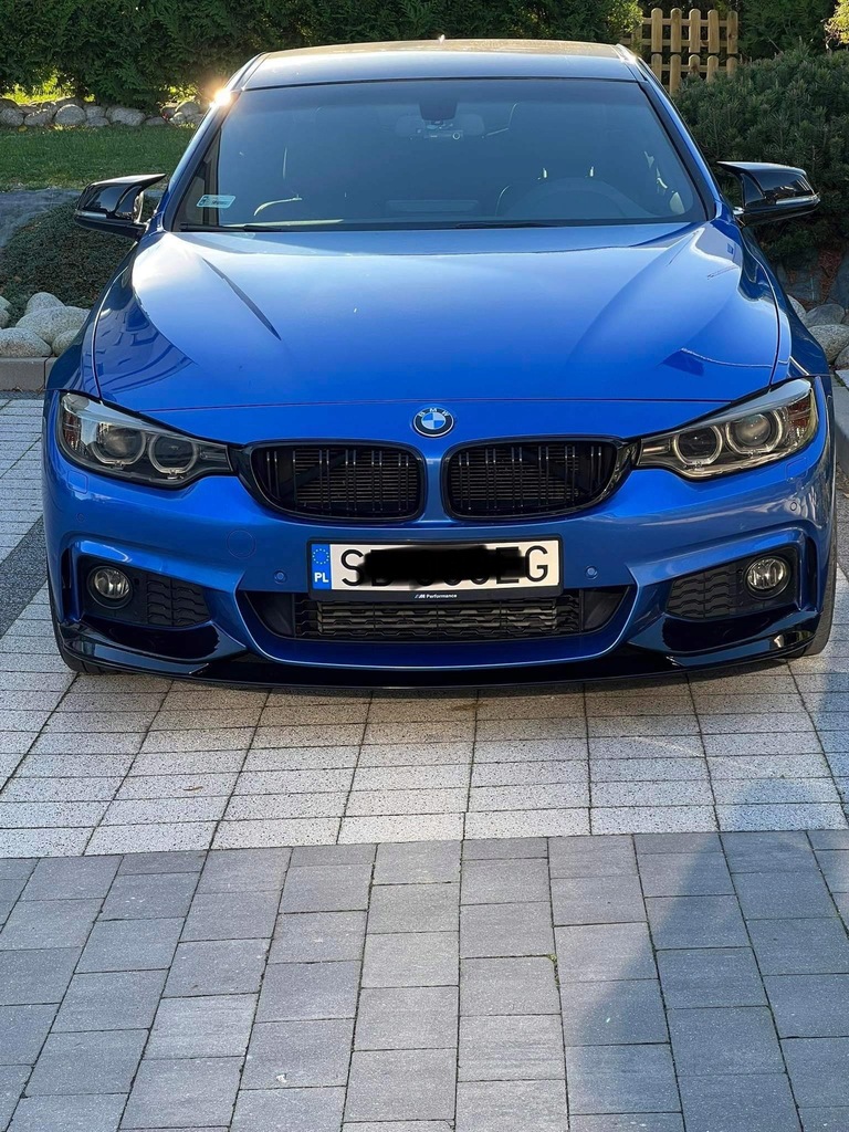 фото №11, Накладка бампера сплиттер bmw f32 f36 чёрный блеск