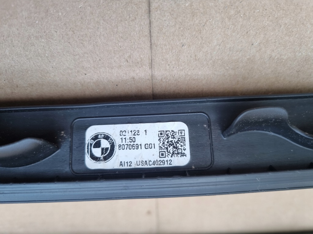 Bmw x3 g01 lci рейлінги дахові m-pakiet shadowline 11 km !!! 2023r !!! Ціна