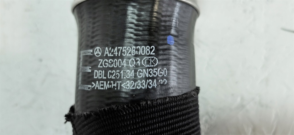 Mercedes-benz a w177 правый сторона интеркулер шланг a2475280082 original Доставка