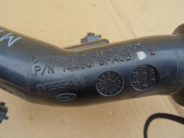 фото №6, Труба шланг турбіни nissan micra k14 14460-5fa0b