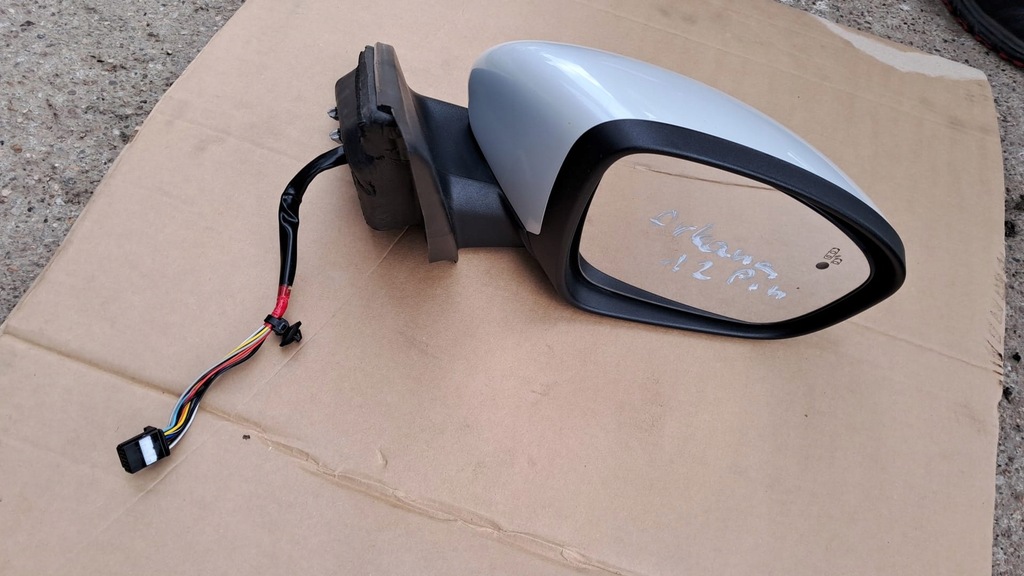 фото №1, Renault arkana зеркало наружное правое 12-pin