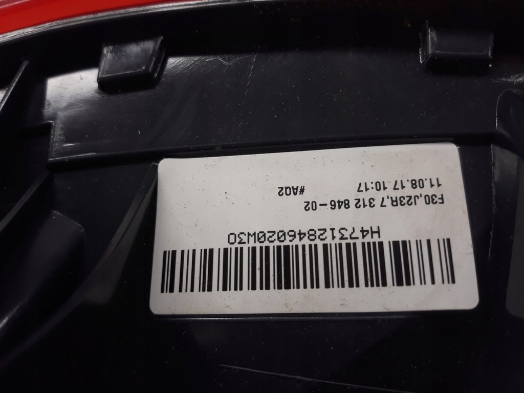 фото №11, Bmw 3 f30 sedan лампа задняя задняя правая