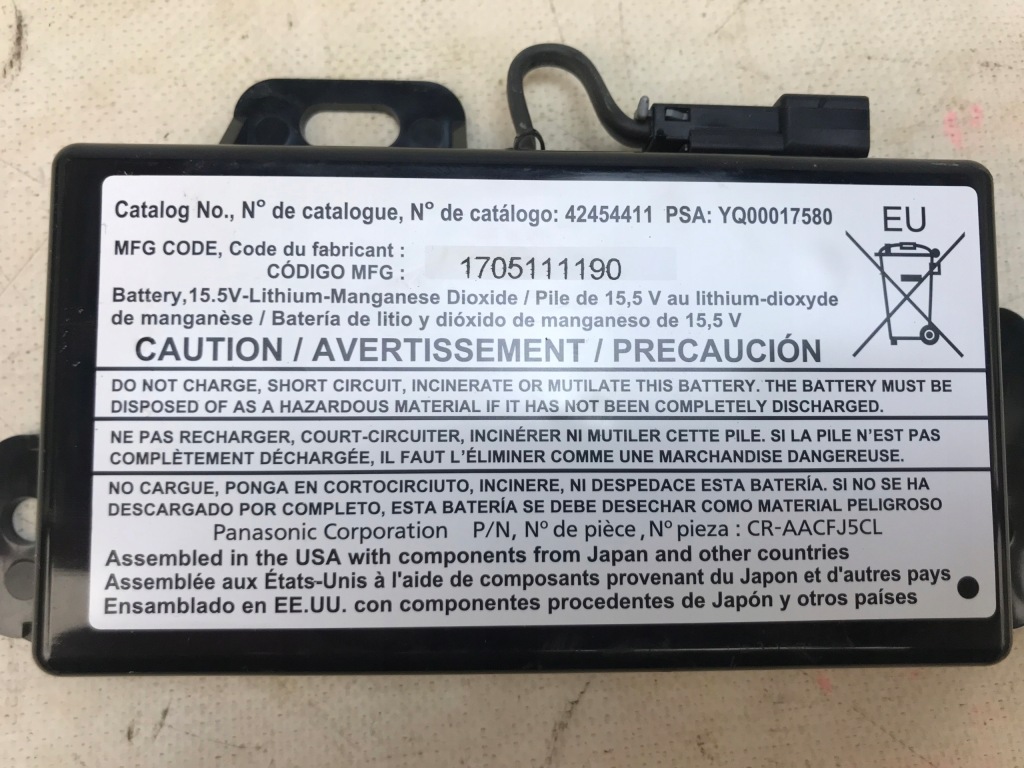 фото №4, Chevrolet trax 17- модуль акумулятор 42454411 usa