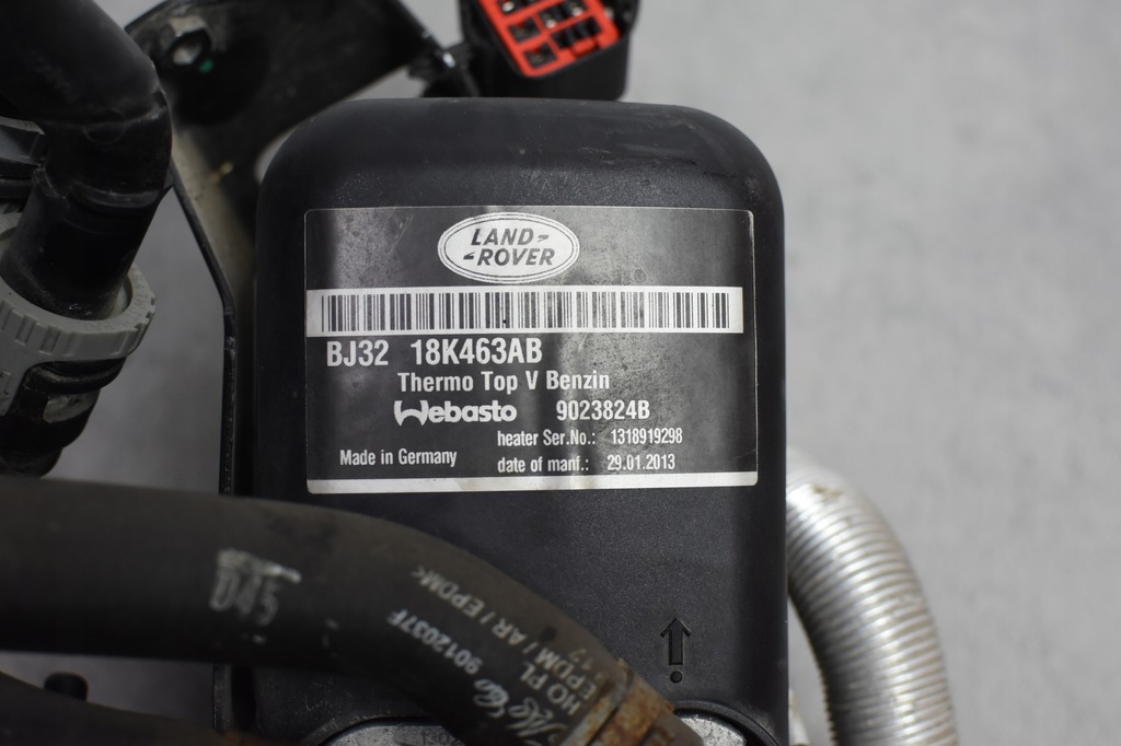 фото №6, Обігрівач стояночний webasto land rover evoque l538 bj3218k463ab
