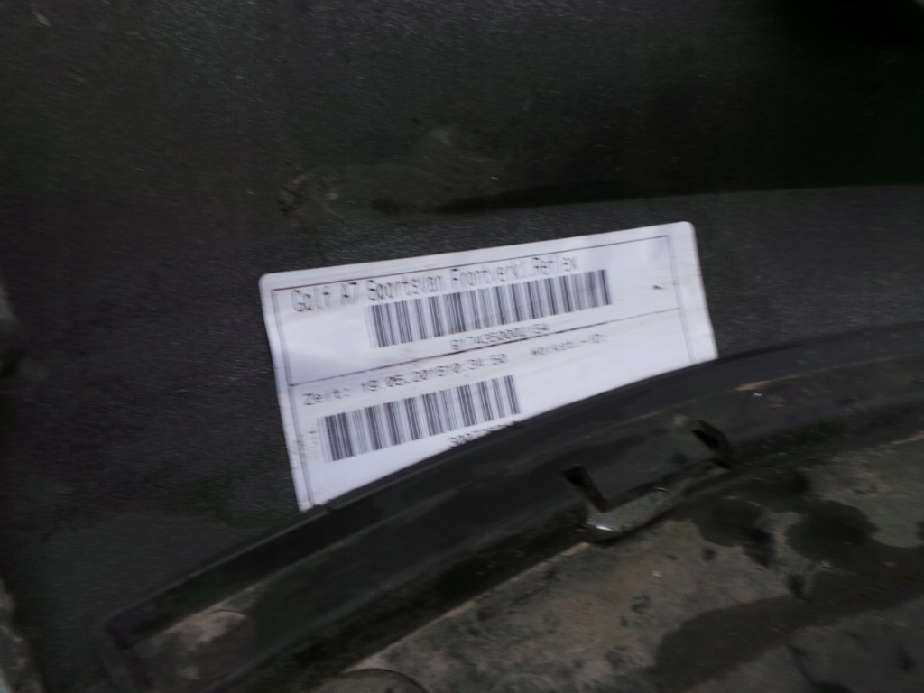 фото №8, Бампер передний vw golf vii sportsvan 4xpdc sprysk