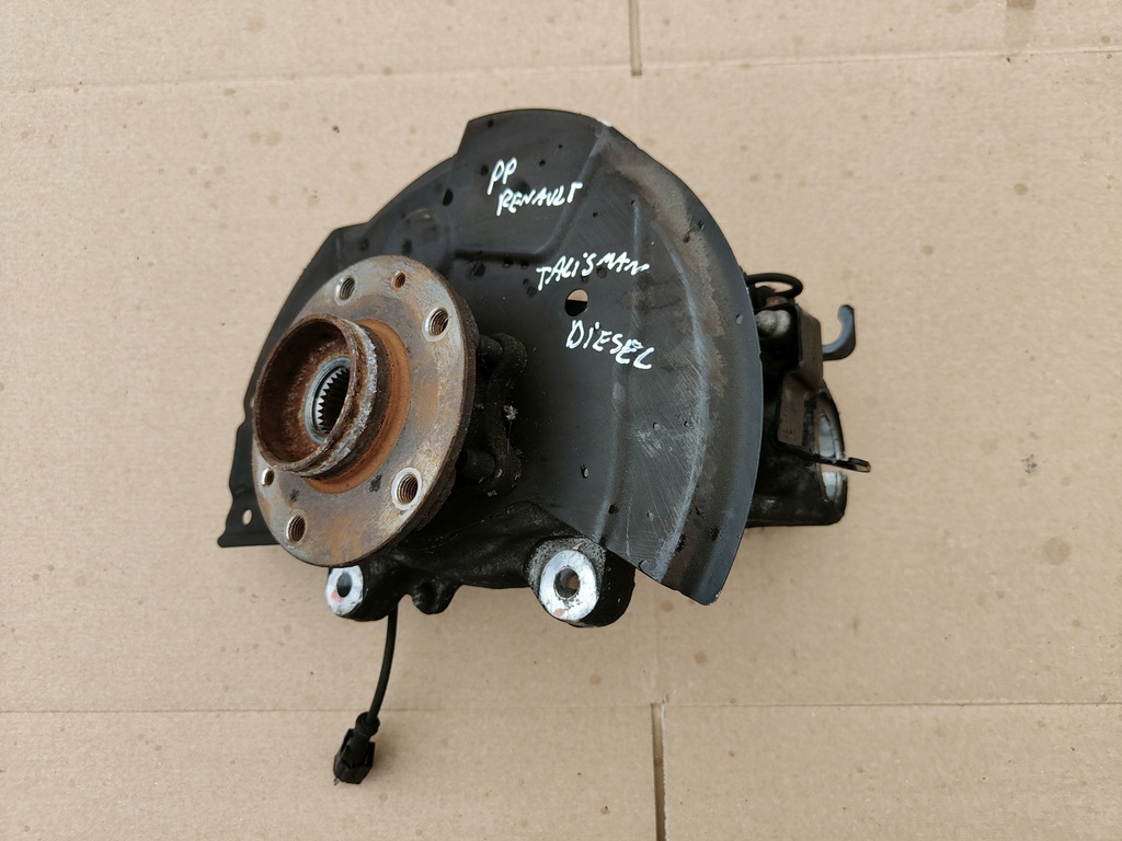 фото №1, Поворотний кулак ступиця права перед 1.6 1.5 dci renault talisman 15-20 rok