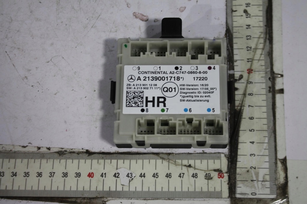 фото №1, Модуль дверь a2139001718 mercedes e-klasa w213 16-