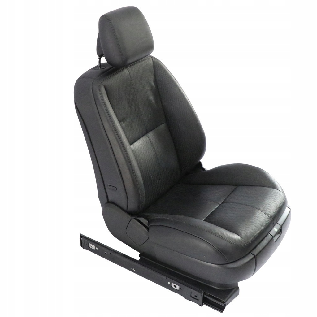 фото №14, Mercedes w221 правий перед сидіння з підігрівом шкіра пам'ять чорний кліматизований