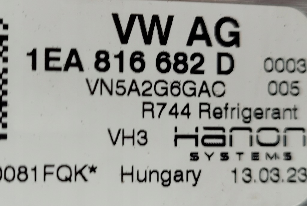 фото №5, Vw id.3 id.4 теплообмінник тепла блок клапанний шланги кондиціонера