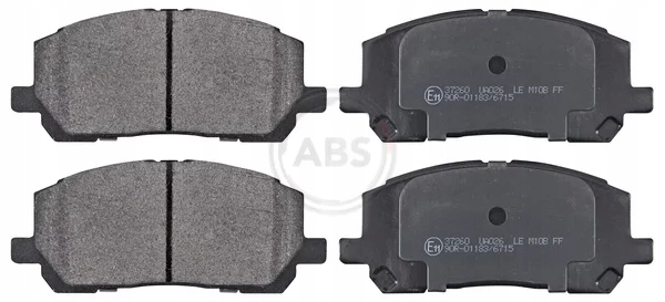 фото №2, 37260/abs тормозные колодки тормозной. lexus rx300 00-03 a.b.s.