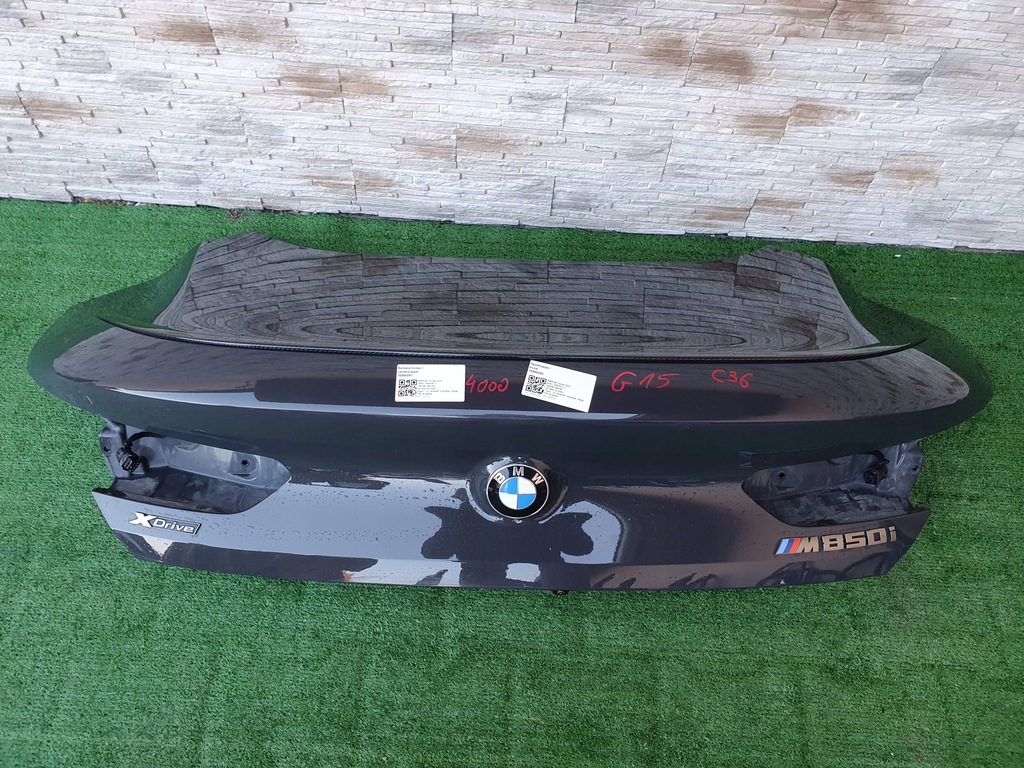 фото №1, Крышка багажника задняя задняя bmw 8 g15 цвет c36