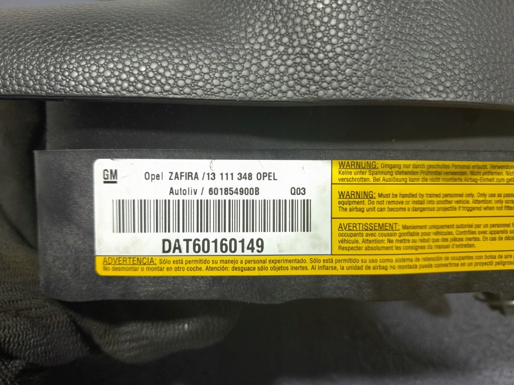 фото №8, Opel zafira b панель приладів приладова подушки безпеки eu
