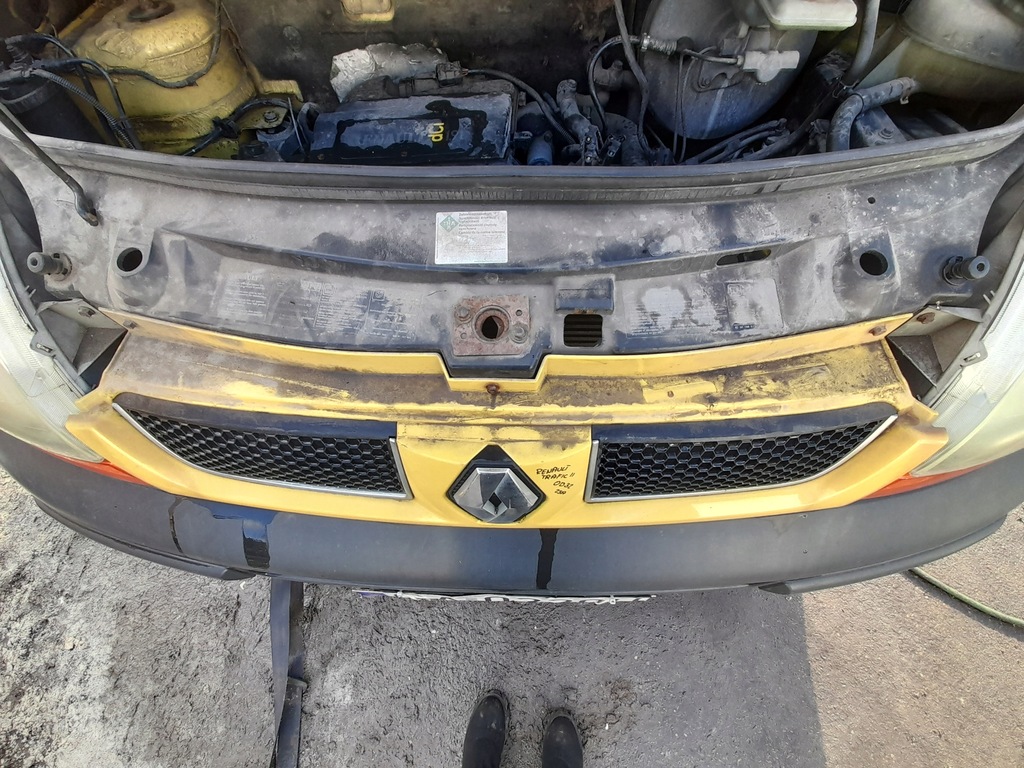 фото №7, Renault trafic ii решітка радіатора перед передній решітка радіатора od32