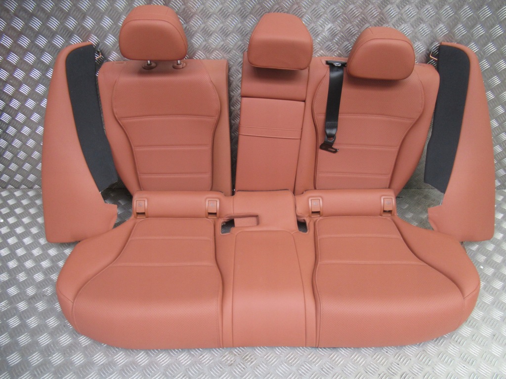 фото №6, Mercedes w206 c-klasa сиденья заднее сиденье задняя обшивки обивка салона комплектная