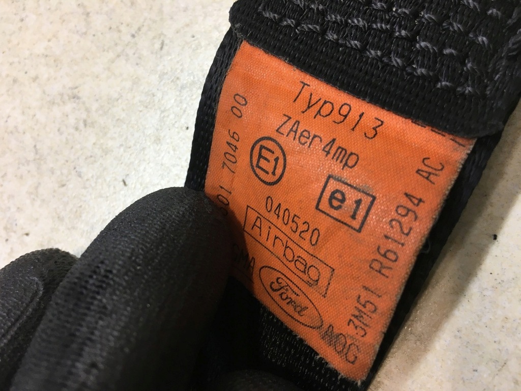 фото №6, Pas безпеки правий перед ford c-max i