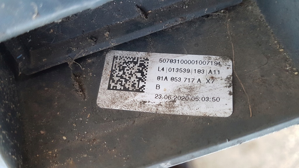 фото №10, Молдинг крыла перед левый audi q2 81a