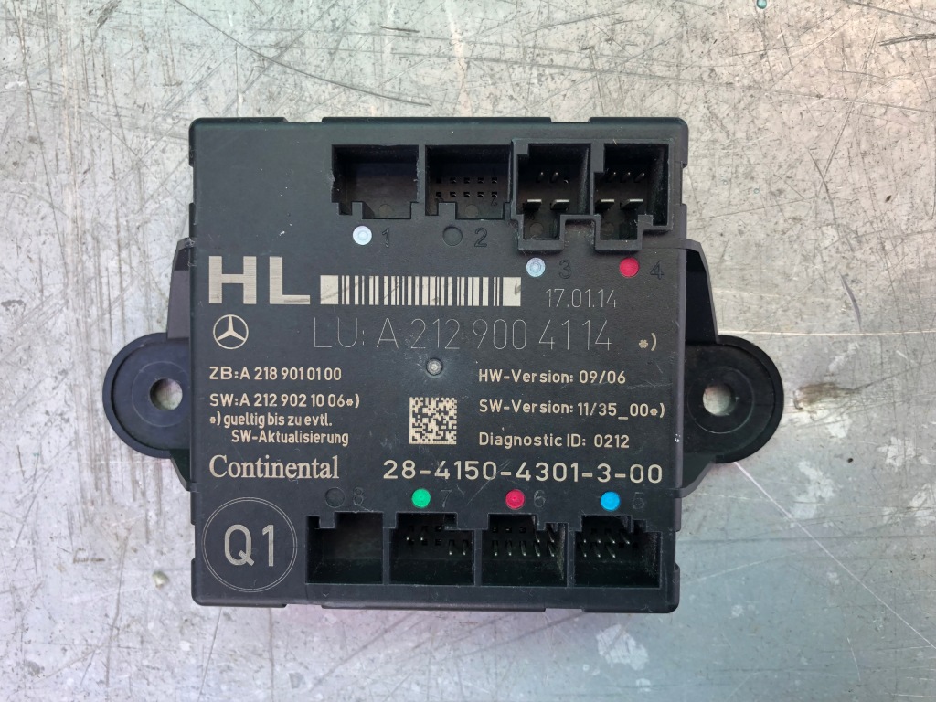 фото №1, Mercedes cls w218 w212 модуль блок керування двері