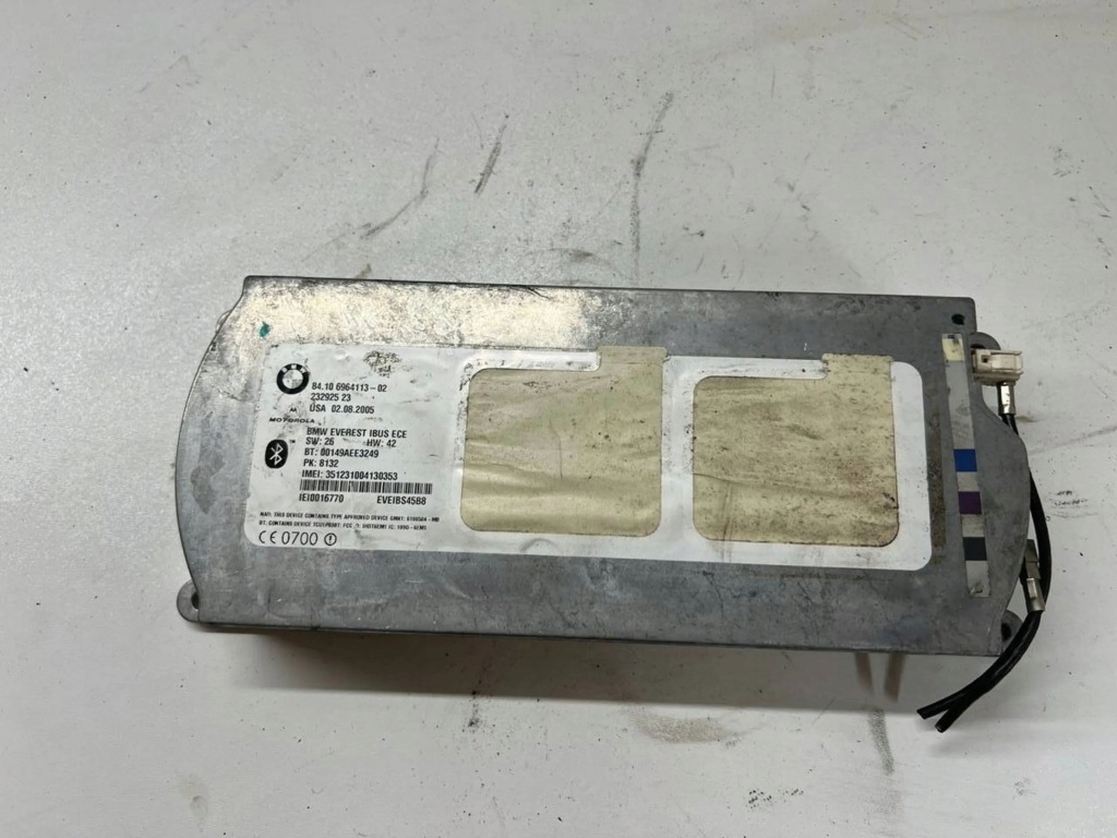 фото №1, Блок управления телефона telematics управление unit 6 964 113 bmw e53 x5 polift