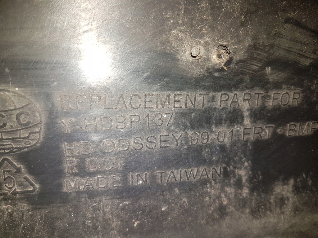 фото №14, Honda odyssey 99-04 бампер перед usa