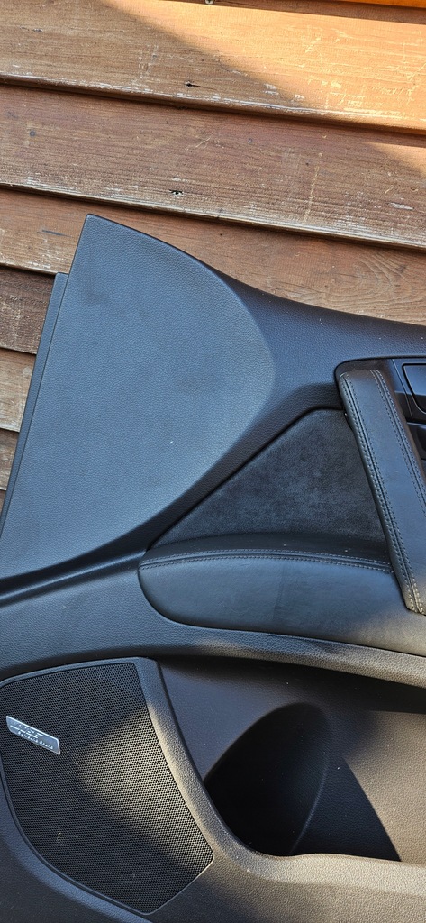 фото №7, Обивка обшивка дверь правый перед audi q7 4l alcantara память europa