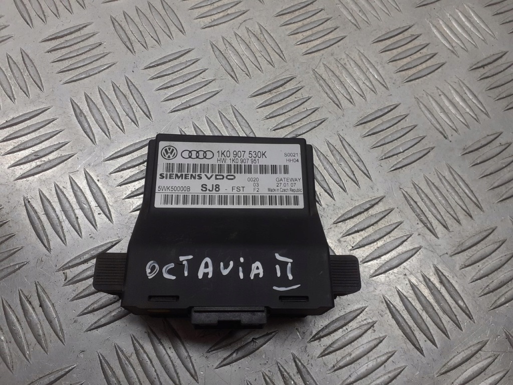 фото №1, Модуль шлюз skoda octavia ii 1.9 tdi 1k0907530k