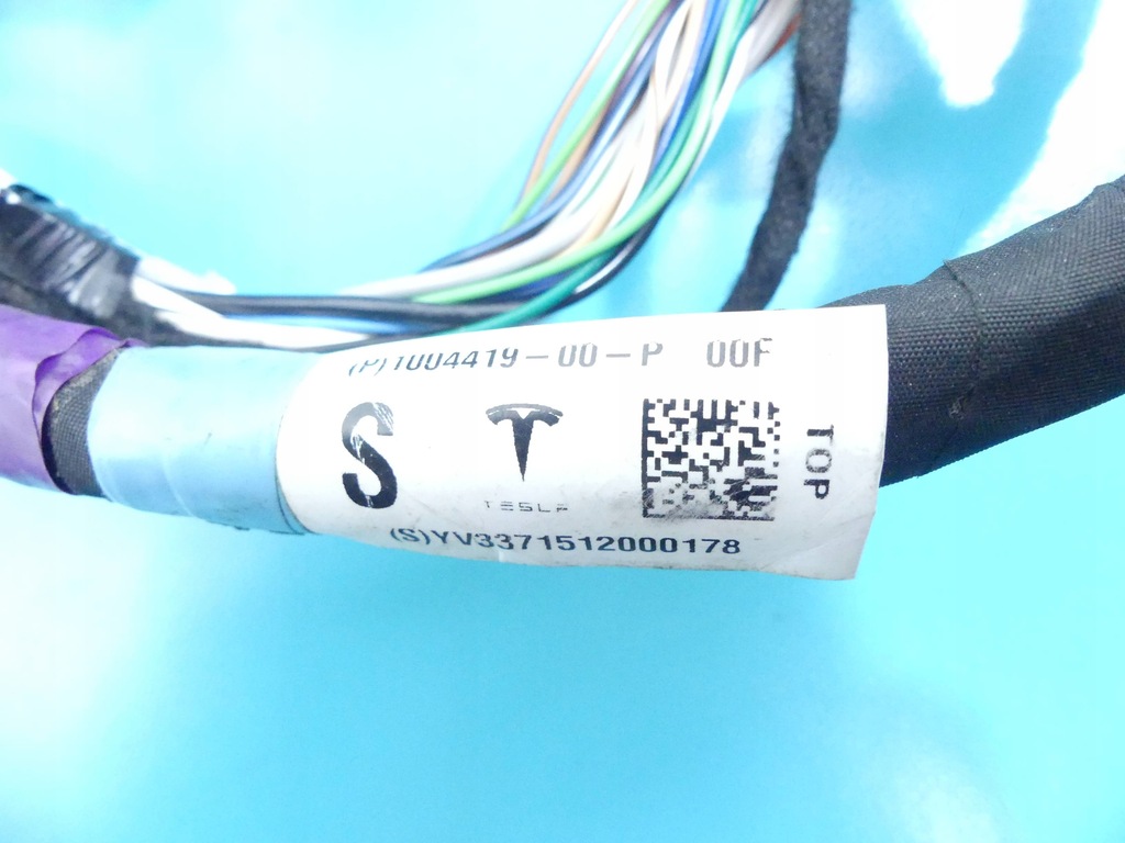 фото №4, Электропроводка жгут дверь левый перед tesla model s