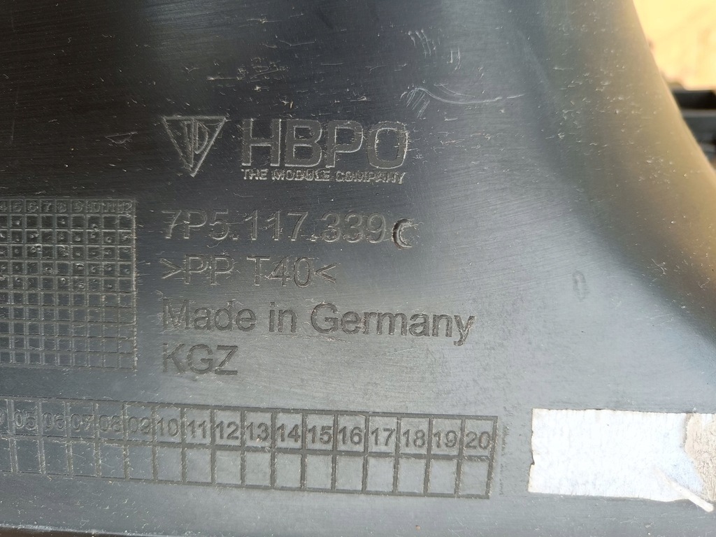 фото №5, Porsche cayenne 3.0d 7p5 левый интеркулер kompletny демонтаж 7l6177335