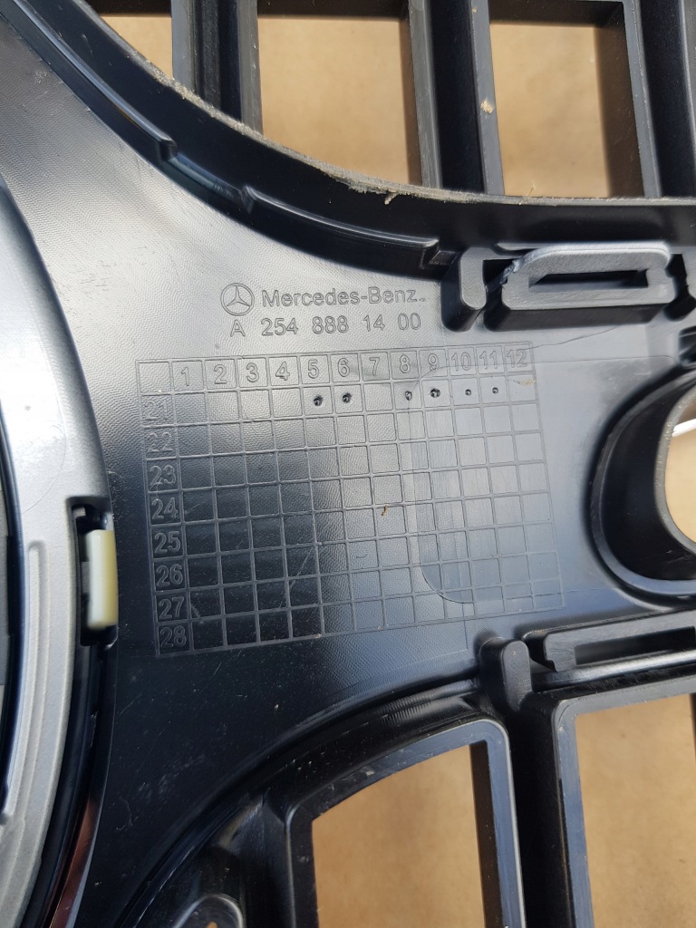 фото №6, Mercedes glc a254 решітка радіатора решітка радіатора хром камера радар