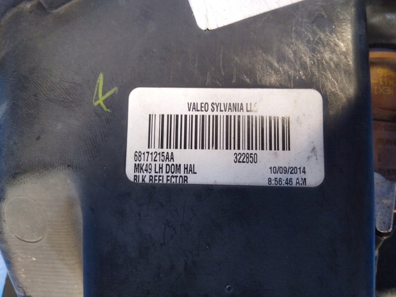 фото №8, Фара лампа ліва jeep compass 06-15 68171215aa