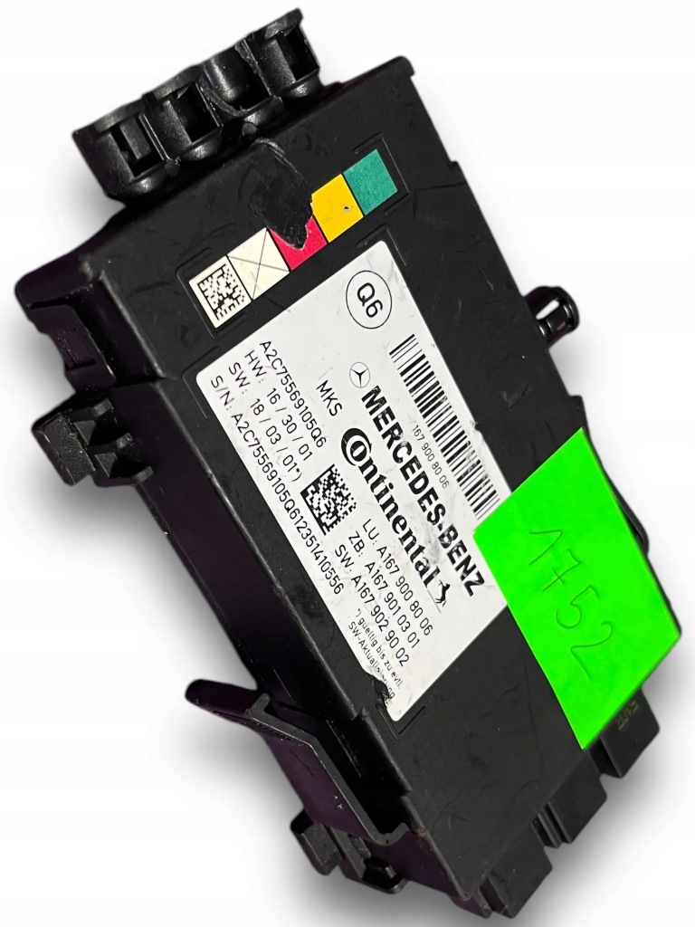 фото №1, Mercedes w167 moudł блок керування сидіння 1679008006 m