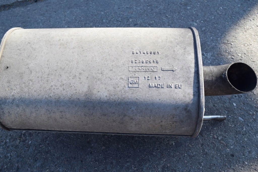 фото №4, Opel insignia b 2.0cdti труба выхлоп гаситель конечный