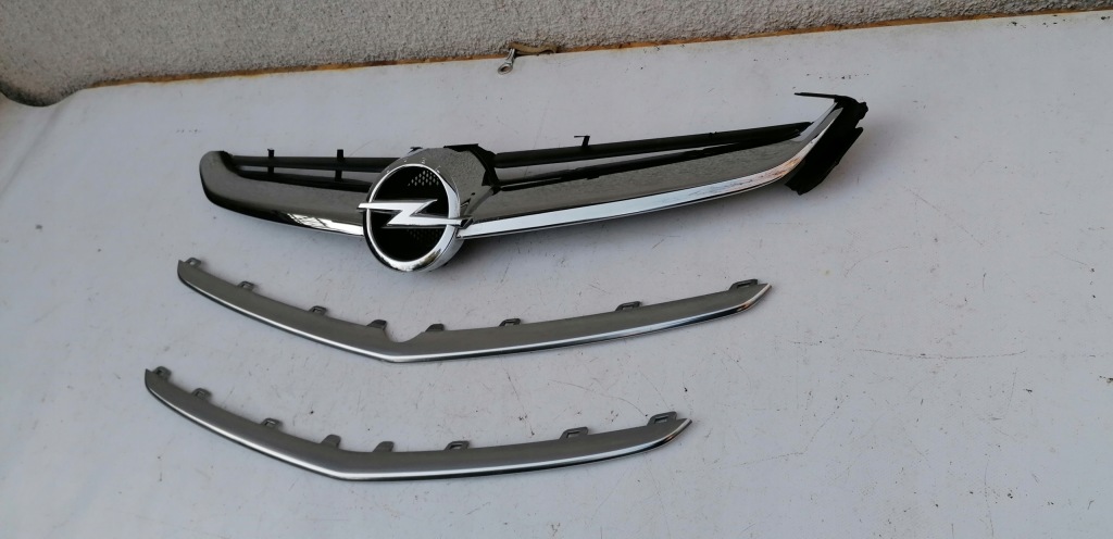 фото №3, Opel cascada хром решітка решітка радіатора 13r-