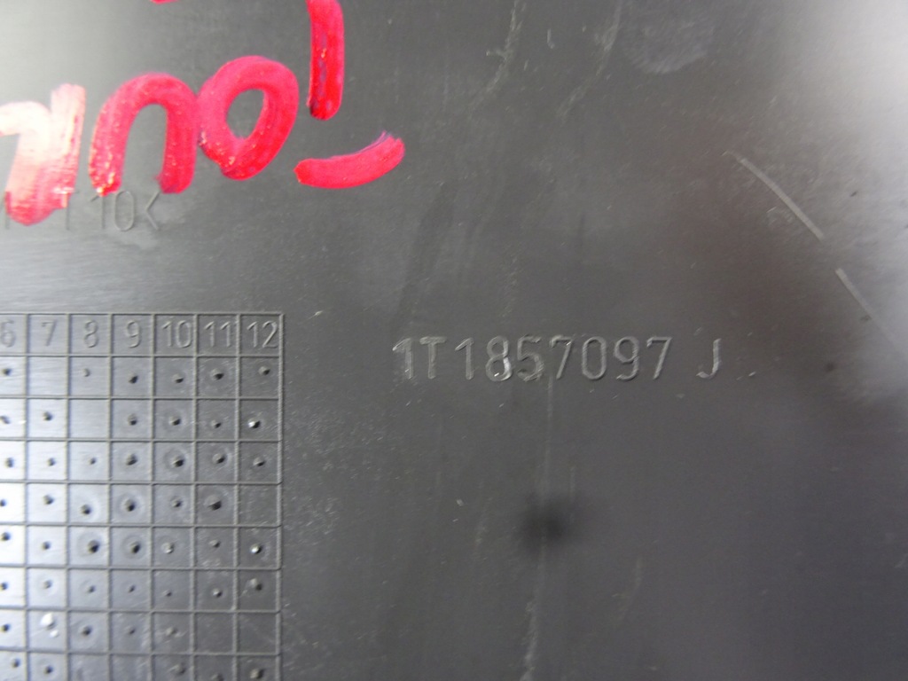 фото №14, Vw touran lift 1.6 tdi бардачок полка пассажира 1t1857101b 1t1857097j