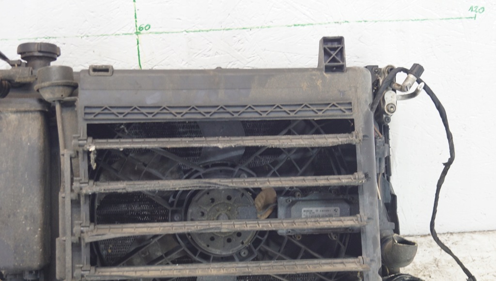 фото №12, Bmw e46 lift комплект радиатор вентилятор 2.0d