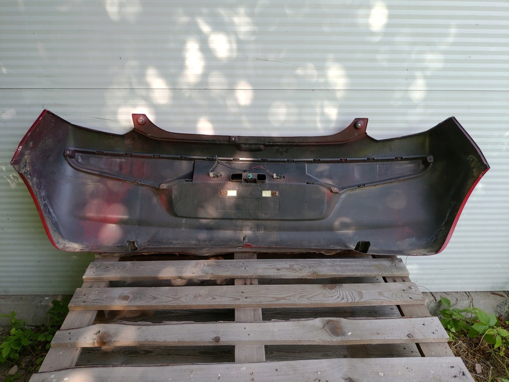 фото №10, Бампер задняя задний nissan pixo 5 дверь hb 2008-2014 цвет z9t