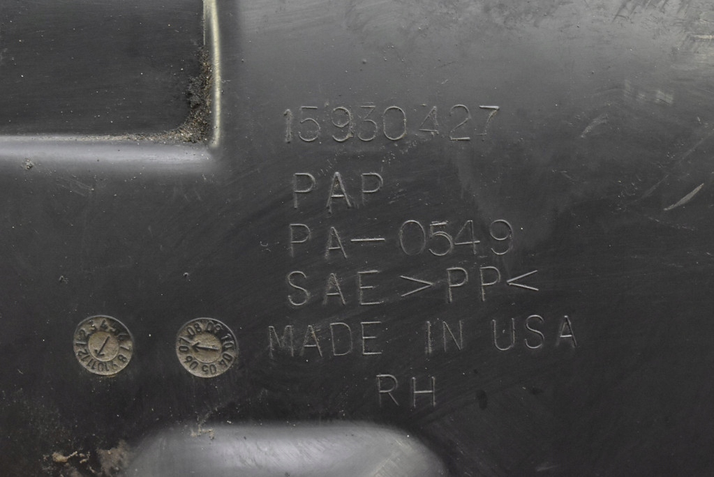 фото №7, Підкрилок праве задня задні 15930427 chevrolet hhr 1 i 05-11