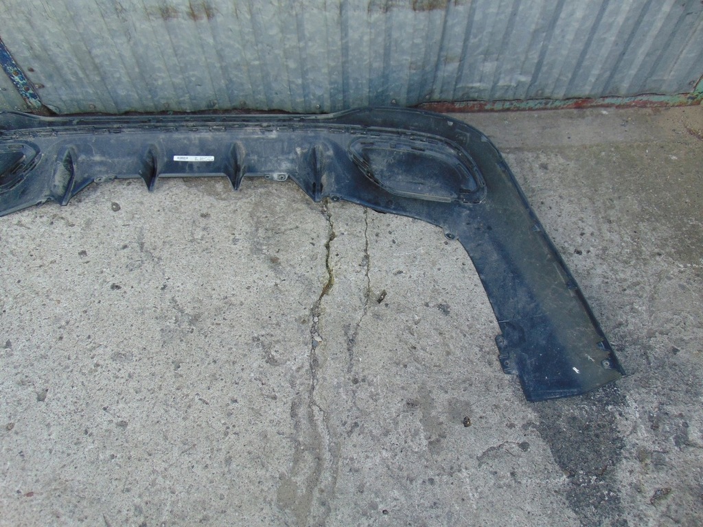 фото №12, Накладка спойлер дифузор бампера задня mercedes cla w118 a1188850302