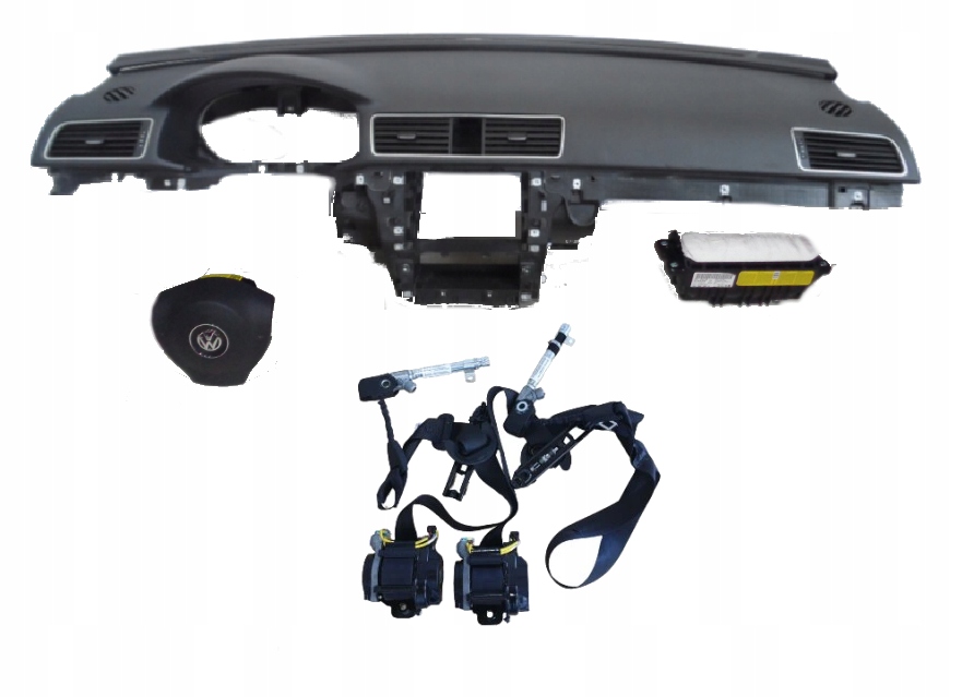 фото №1, Volkswagen vw passat b7 usa подушка безопасности ремни приборная панель