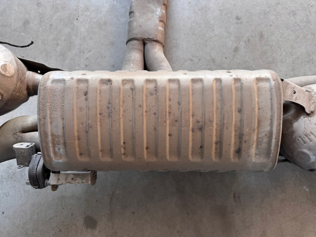 фото №15, Audi sq7 q7 4m 2015-2024 4.0 tdi гаситель выпускной выхлоп активный